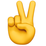 victory-hand emoji